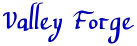 Valley Forge 字体